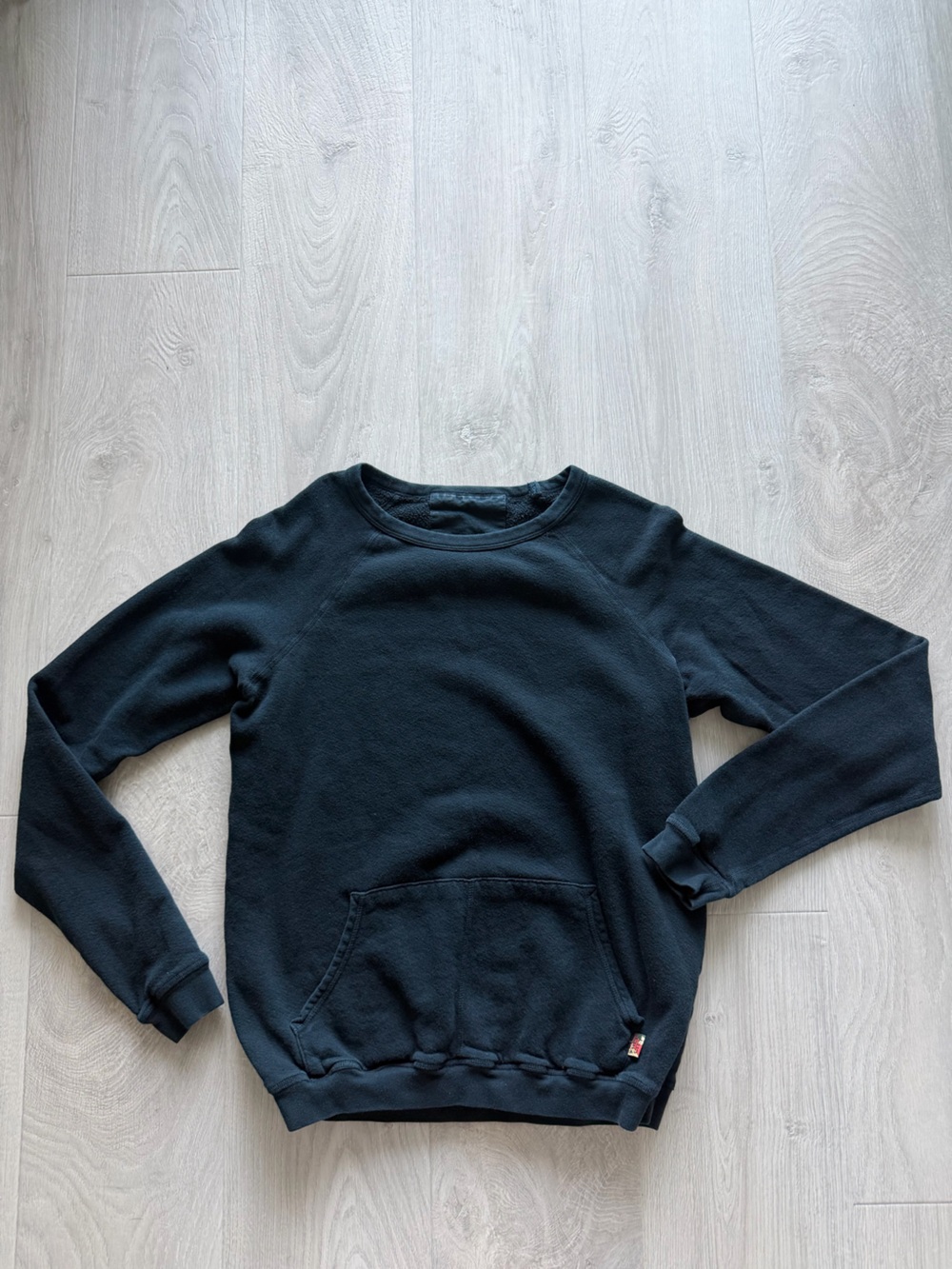 freecity Navy Blue Crewneck Sweatshirt - Women's